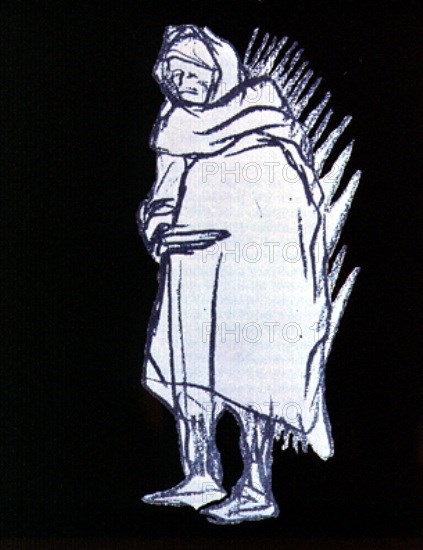 NONELL ISIDRO 1872/1911
DIBUJO - EL REPATRIADO
BARCELONA, MUSEO DE ARTE MODERNO
BARCELONA