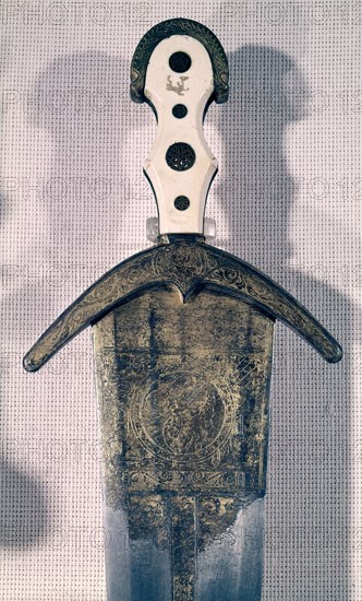 ESPADA CORTA S XVI LLAMADA CINQUEDEA
Madrid, Lazaro Galdiano museum