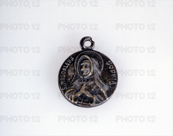 MEDALLA CON LA IMAGEN DE SANTA MAGDALENA SOFIA
MADRID, COLECCION PARTICULAR
MADRID