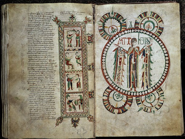 DIACONO JUAN
BIBLIA SACRA-ANUNCIAC Y VIRGEN CON NIÑO-AÑO 920-F 201 V-VISI
LEON, CATEDRAL
