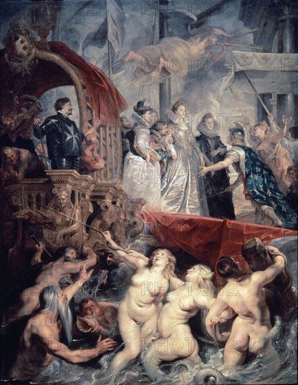 RUBENS PETRUS PAULUS 1577/1640
DESEMBARCO DE MARIA DE MEDICIS
PARIS, MUSEO