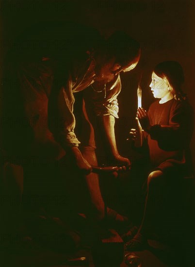 TOUR GEORGES DE LA 1593/1652
S JOSE CARPINTERO
PARIS, MUSEO LOUVRE-INTERIOR
FRANCIA