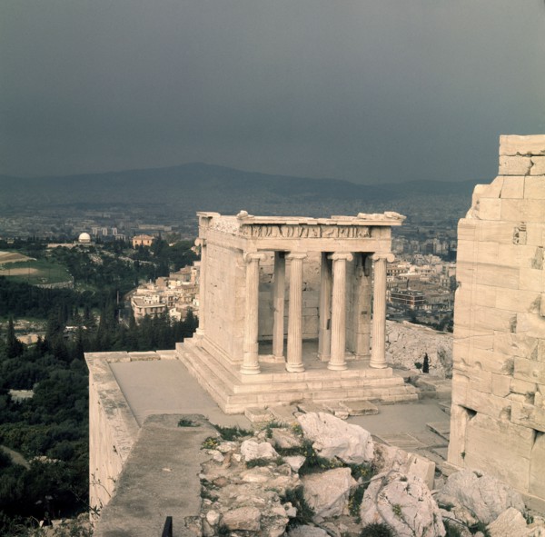 Le Temple d'Athéna Niké à Athènes