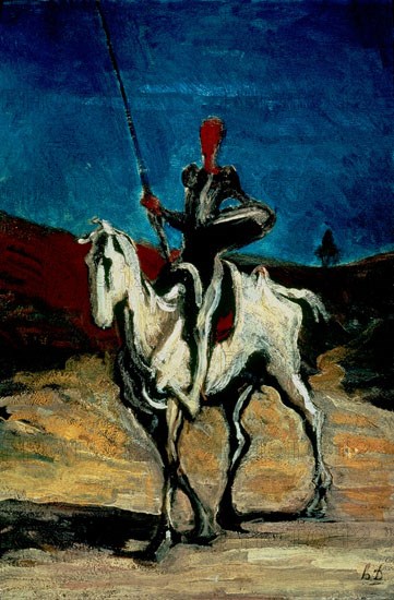 DAUMIER HONORE 1808-1879
EL QUIJOTE DE LA MANCHA - PINTURA S XIX
MONTECARLO,