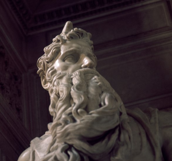 MIGUEL ANGEL 1475-1564
CABEZA DE MOISES
ROMA, IGLESIA DE SAN PEDRO VINCOLA
ITALIA