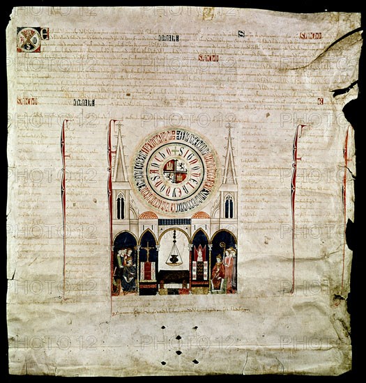 TESTAMENTO DE SANCHO IV PARA QUE LE ENTIERREN EN TOLEDO-AÑO 1284 (DET CENTRAL Nº 23319)
MADRID,