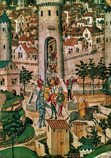 NISARD PERE
RETABLO DE S JORGE - DETALLE - S XV- GOTICO ESPAÑOL
PALMA, MUSEO