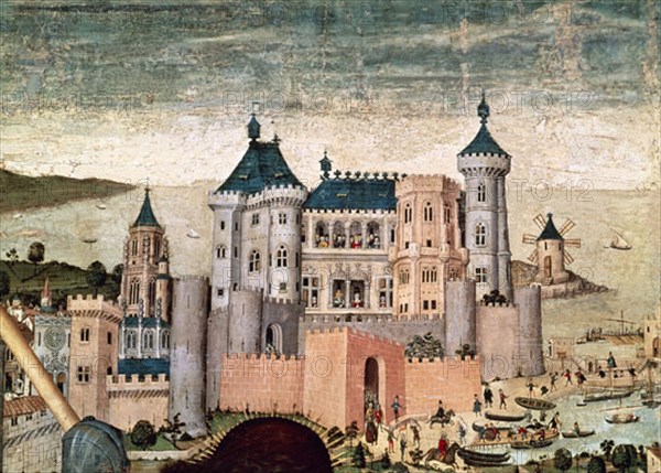 NISARD PERE
RETABLO DE S JORGE S XV-DET DE LA ALMUDAINA-GOTICO ESPAÑOL
PALMA, MUSEO