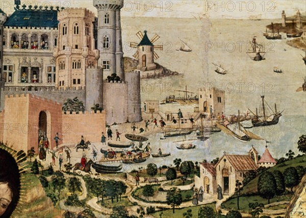 NISARD PERE
RETABLO DE S JORGE S XV-DET PUERTO DE PALMA-GOTICO ESPAÑOL
PALMA, MUSEO