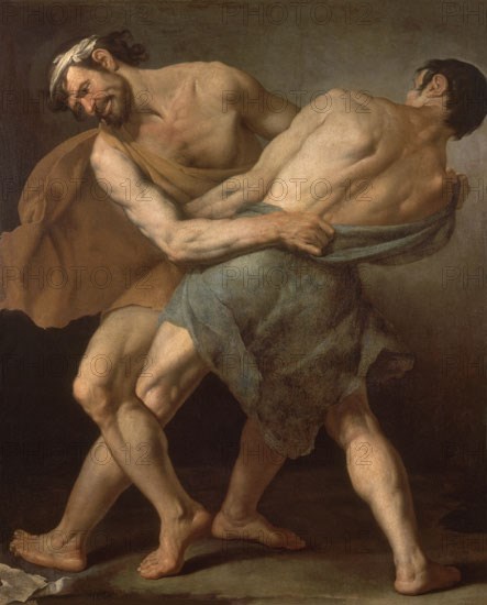 FRACANZANO CESARE
DOS LUCHADORES-LIENZO 156x128 CM           NP 142
MADRID, MUSEO DEL