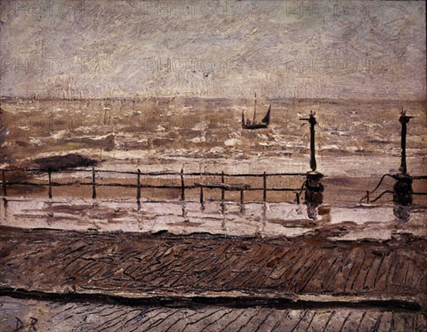 REGOYOS DARIO 1857/1913
EL DIQUE DE OSTENDE (1884) OLEO/LIENZO 32*40
MADRID, COLECCION