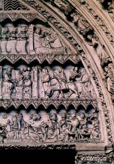 PUERTA RELOJ-TIMPANO-SUEÑO S JOSE-MATANZAS INOCENTES-HUIDA EGIPTO
TOLEDO, CATEDRAL
TOLEDO