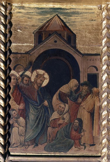 CAPILLA BAUTISMAL-RETABLO"EXPULSION DE LOS MERCADERES DEL TEMPLO"
TOLEDO, CATEDRAL
TOLEDO