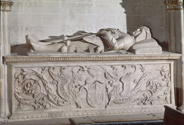 ZARZA VASCO DE
SEPULCRO DE IÑIGO LOPEZ CARRILLO (MUERTO EN 1491) - REALIZADO HACIA 1515
TOLEDO,
