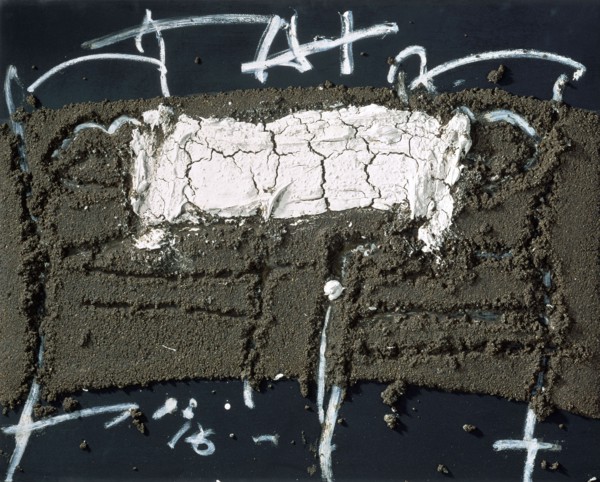 Tàpies, Tierras y escritos blancos