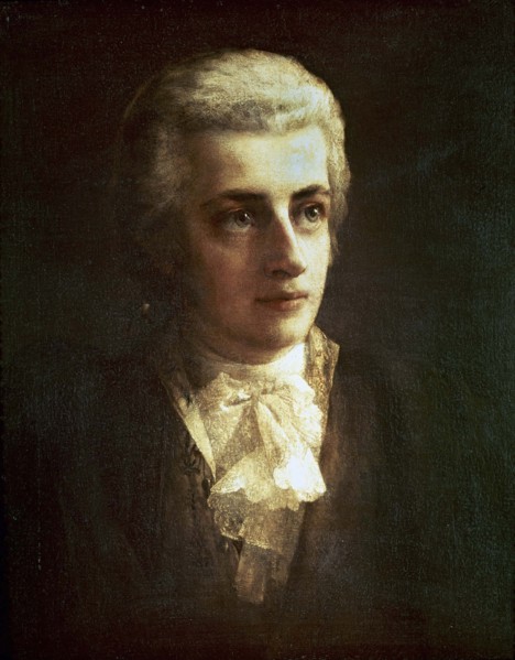 Leberecht Vogel, Portrait of Mozart