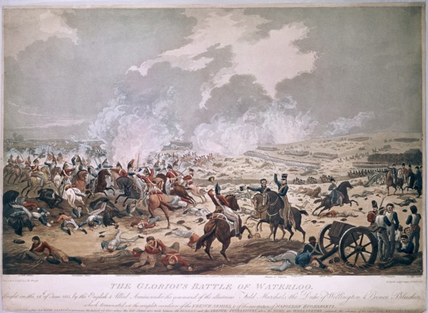 BATALLA  WATERLOO- VICTORIA INGLESA :WELLINGTON Y BLUCHER AL MANDO 18/6/1815
BRUSELAS, COLECCION
