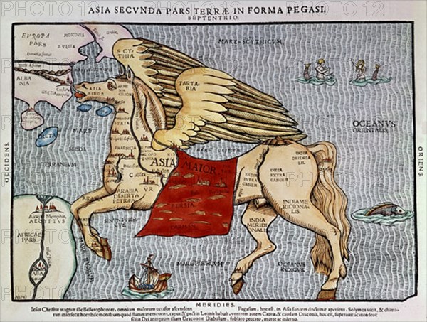 GRABADO-MAPA DE ASIA EN FORMA DE PEGASO
PARIS, COLECCION PARTICULAR
FRANCIA

This image is not