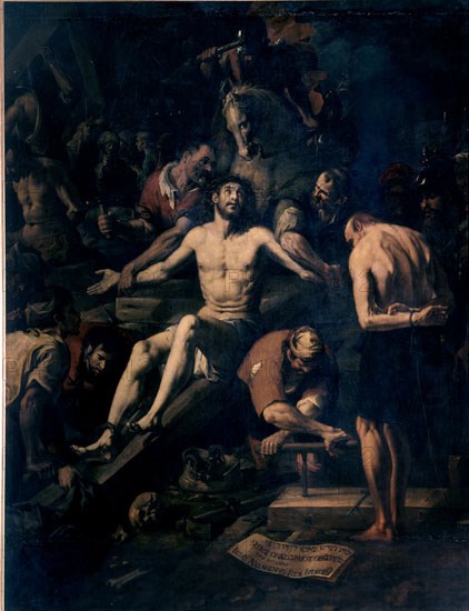 RIBALTA JUAN
PREPARATIVOS PARA LA CRUCIFIXION DE CRISTO
VALENCIA, MUSEO BELLAS ARTES - COLEGIO