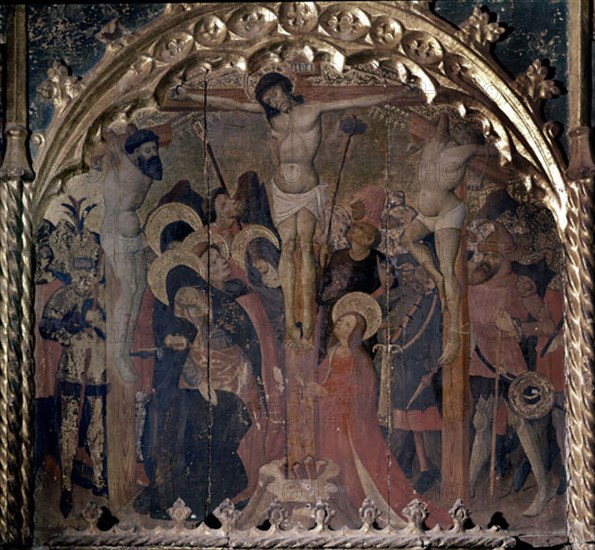 ZARAGOZA L
RETABLO DE SAN VALERO-CRUCIFIXION
VALENCIA, MUSEO BELLAS ARTES - COLEGIO PIO