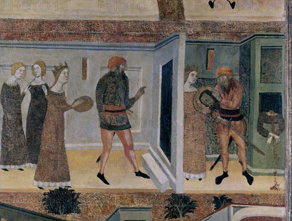 SERRA HERMANOS
DECAPITACION DE SAN JUAN BAUTISTA - S XIV - GOTICO CATALAN
MADRID, MUSEO DEL