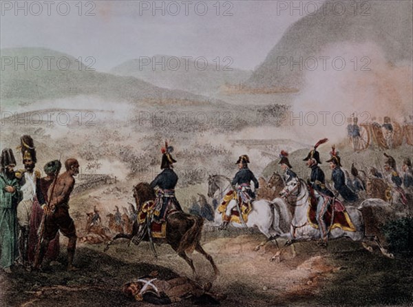 NAPOLEON EN LA BATALLA DEL MONTE TABOR 16/4/1799 - 2000 FRANCESES MANDADOS POR KLEBER
PARIS,