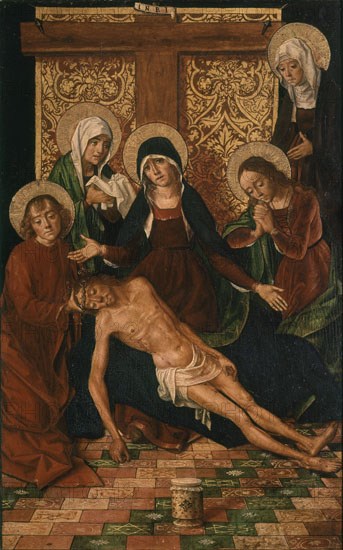 BERRUGUETE PEDRO 1450/1504
TRIPTICO-LA PIEDAD- PINTURA S XV
PALENCIA, MUSEO
