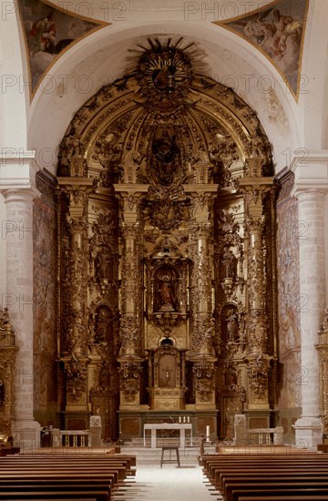 CORREAS PEDRO
RETABLO MAYOR - 1740 - BARROCO
VALLADOLID, IGLESIA DE SAN