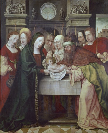 PICARDO LEON ?/1547
LA PURIFICACION - S XVI - RENACIMIENTO ESPAÑOL - T - 170x139 - Nº PRADO