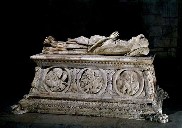VIGARNY FELIPE 1470/1543
SEPULCRO DEL CANONIGO DIAZ DE LERMA EN LA CAPILLA DE LA CONSOLACION LA