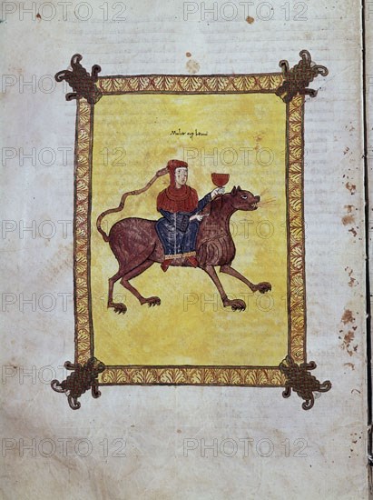 BEATO DE LIEBANA
COMENTARIOS AL APOCALIPSIS-FOLIO 40 V
BURGO DE OSMA, CATEDRAL
SORIA

This