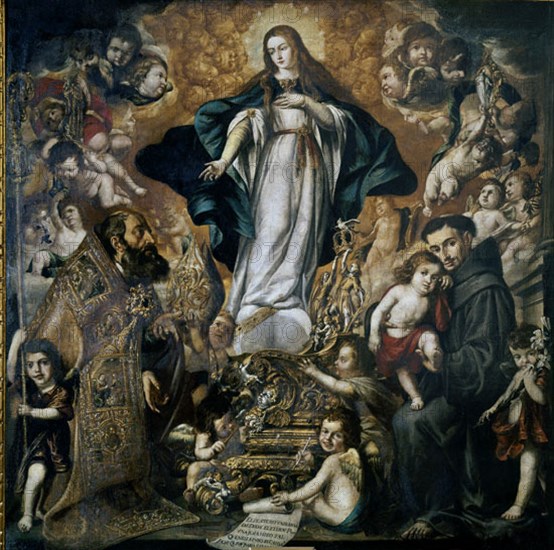 VALDES LEAL JUAN 1622/1690
VIRGEN DE LOS PLATEROS
CORDOBA, MUSEO BELLAS ARTES
CORDOBA