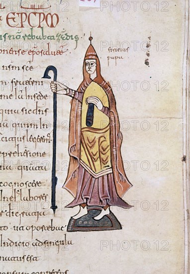 CODICE ALBENDENSE MOZARABE FOL 254 R-S X
SAN LORENZO DEL ESCORIAL,