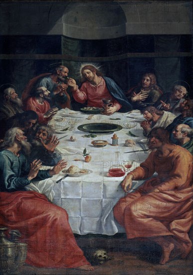 MORALES ANTON
RETABLO DE LAS CARBONERAS-TABLA CENTRAL-STA CENA OBRA DE V.CARDUCHO
MADRID, IGLESIA
