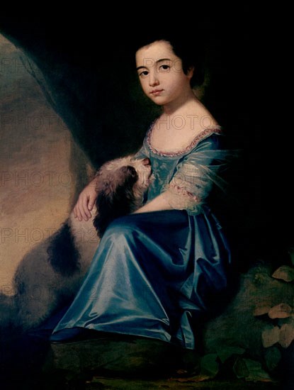 GAINSBOROUGH THOMAS 1727/88
NINA VESTIDA DE AZUL 1758
Madrid, Lazaro Galdiano museum