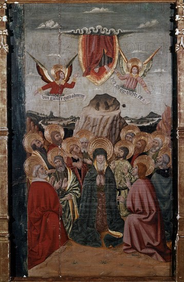 RETABLO DE ESPALARGUES-ASCENSION XTO DESDE LA ROCA DE MOISES
SEVILLA, MUSEO BELLAS ARTES -