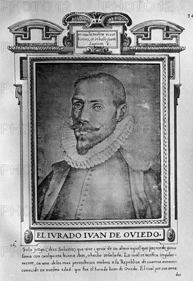 PACHECO FRANCISCO 1564/1644
JUAN DE OVIEDO - MATEMATICO ESCULTOR Y ARQUITECTO ESPAÑOL - 1565-1625