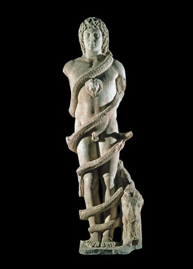 ESCULTURA DE CRONOS- MARMOL - S II DC
MERIDA, MUSEO DE ARTE ROMANO
BADAJOZ

This image is not