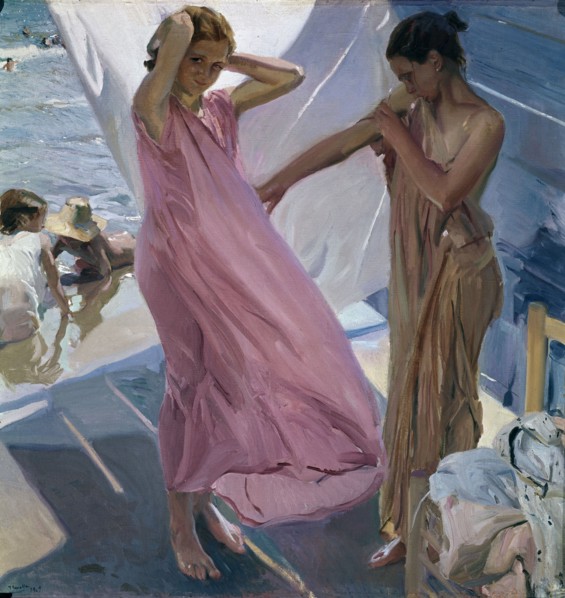 Sorolla, Après la baignade, Valence
