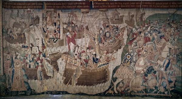 MUSEO TAPICES - TAPIZ DE LAS NAVES- HISTORIA DE BRUTO
ZARAGOZA, LA SEO
ZARAGOZA

This image is