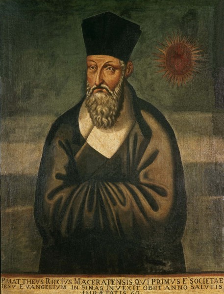 Sacchi and Miel, Portrait of Father Mateo Ricci