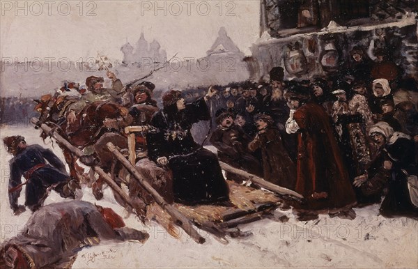 VASILIL S
*LA BOYARDA MOROZOVA
MOSCU, GALERIA TRETJAKOV
RUSIA