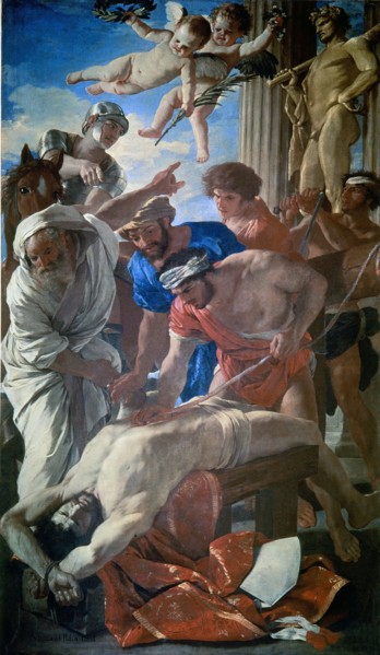 Poussin, Le martyre de Saint Erasme