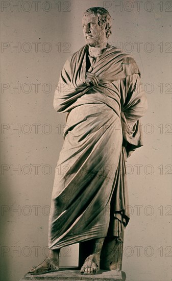 *ESQUINES - 390/314 AC - FILOSOFO ATENIENSE ENEMIGO DE DEMOSTENES
NAPOLES, MUSEO ARQUEOLOGICO