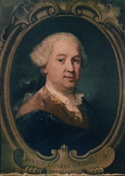 Longhi, Portrait de Carlo Goldoni