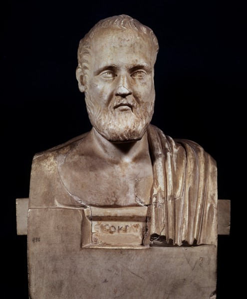 Buste d'Isocrate