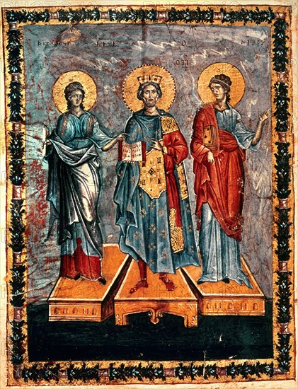 *CODICE PALATINO - DAVID ENTRE SOFIA Y PROFECIA
VATICANO, BIBLIOTECA
VATICANO

This image is