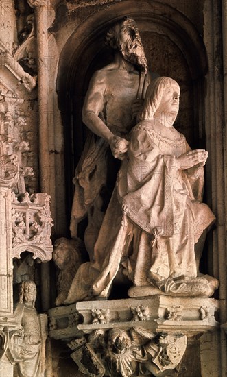 CHANTERENE NICOLAS
*ESTATUA DEL REY MANUEL I (SIGLO XVI)
BELEM, MONASTERIO