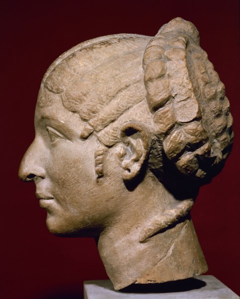 Tête de Cléopâtre