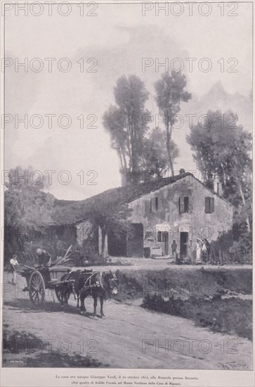 E-CASA DONDE NACIO EL 10/9/1813 GIUSEPPE VERDI EN RONCOLE CERCA DE BUSSETO(ITALIA)

This image is